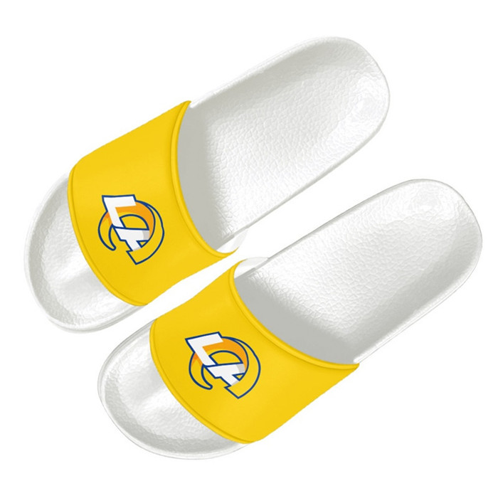 Women's Los Angeles Rams Flip Flops 002